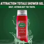 Brut Attraction Totale All In One Hair And Body Shower Gel 500ml