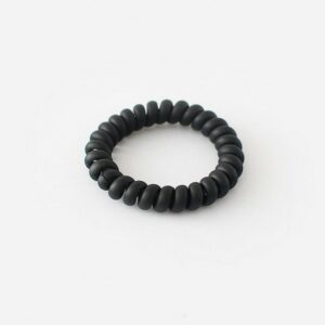 Ro Accessories Λάστιχο Μαλλιών Kαλώδιο Μαύρο No 050007 5cm