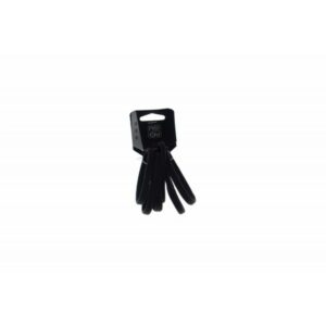 Ro Accessories Λάστιχο Μαλλιών Μαύρο Νο 03-0028 2.5cm Σετ 20τμχ