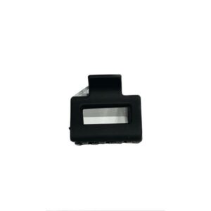 Ro Accessories Κλάμερ Μαλλιών 4cm Μαύρο Ματ 01-0075