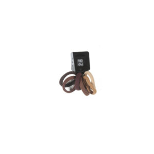 Ro Accessories Λάστιχο Μαλλιών 3cm Σετ 6Τμχ 04-0051