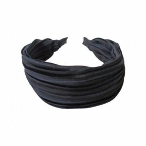 Ro Accessories Στέκα Μαλλιών Ύφασμα Μαύρο