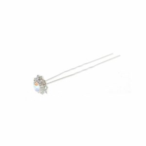 Ro Accessories Φουρκέτα Μαλλιών Design Με Ιριδίζοντα Στρας 14 mm