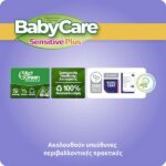BabyCare Sensitive Plus Baby Wipes Μωρομάντηλα 3×54τμχ (2+1 Δώρο)