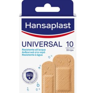 Hansaplast Universal Water Resistant Αδιάβροχα Αυτοκόλλητα Επιθέματα 10τμχ.