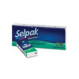 Selpak Easy Breath Menthol 4φυλλα Χαρτομάντηλα 10τμχ
