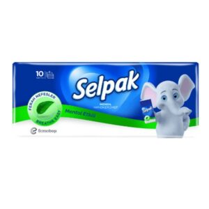 Selpak Easy Breath Menthol 4φυλλα Χαρτομάντηλα 10τμχ