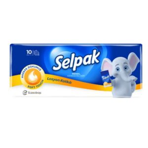 Selpak Lotion 4φυλλα Χαρτομάντηλα 10τμχ