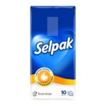 Selpak Lotion 4φυλλα Χαρτομάντηλα 10τμχ