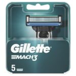 Gillette Blades Mach 3+ Ανταλλακτικά Ξυραφάκια 5τμχ.