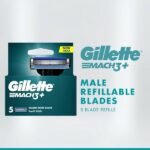 Gillette Blades Mach 3+ Ανταλλακτικά Ξυραφάκια 5τμχ.