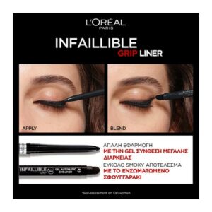 L’Oreal Infaillible Grip Liner 36H Μολύβι Ματιών