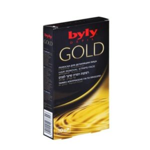 Perky Byly Depil Gold Face Hair Removal Strips Ταινίες Aποτρίχωσης Προσώπου 12τμχ.