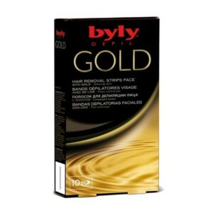 Perky Byly Depil Gold Face Hair Removal Strips Ταινίες Aποτρίχωσης Προσώπου 12τμχ.
