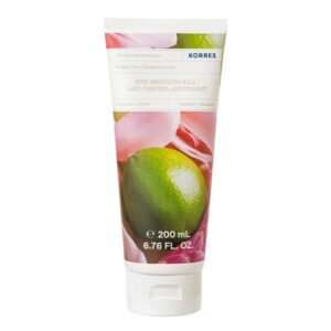Korres Ginger & Lime Body Smoothing Milk Ενυδατικό Γαλάκτωμα Σώματος Με Τζίντζερ & Μοσχολέμονο 200ml