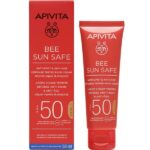 Apivita Bee Sun Safe Anti-Spot & Anti-Age SPF50 Tinted Defence Face Cream 50ml