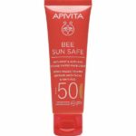 Apivita Bee Sun Safe Anti-Spot & Anti-Age SPF50 Tinted Defence Face Cream 50ml