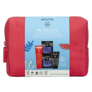 Apivita Promo Set Bee Sun Safe Hydra Fresh SPF50 Gel-Cream 50ml & Black Detox Cleansing Jelly 50ml & Express Face Mask Sea Levander 2x8ml