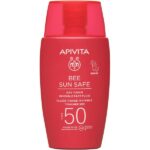 Apivita Promo Set Bee Sun Safe Dry Touch SPF50 Invisible Face Fluid 50ml & Black Detox Cleansing Jelly 50ml & Express Face Mask Sea Levander 2x8ml