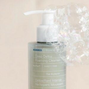 Korres Olympus Tea Deep Detox Foaming Cleanser Αφρώδης Κρέμα Καθαρισμού 200ml