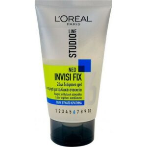 L’oreal Paris Studio Line Invisi Fix Νο6 24h Διάφανο Gel Μαλλιών 150ml