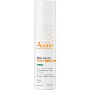 Avene SunsiMed Pigment SPF50+ Αντηλιακή Κρέμα Προσώπου – Σώματος Πολύ Υψηλής Προστασίας Με Χρώμα 80ml