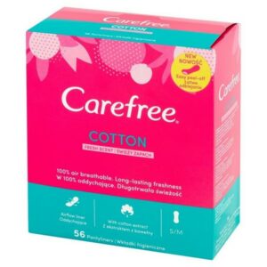 Carefree Cotton Fresh Scent Σερβιετάκια 56τμχ.