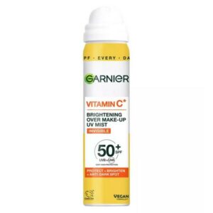 Garnier Vitamin C Brightening Over Make-up UV SPF50 Mist Invisible Spray 75ml