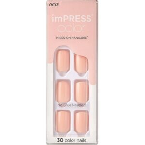Kiss imPress Color Peevish Pink Nail Kit 30τμχ