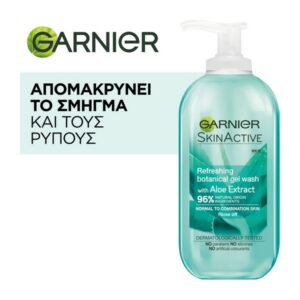 Garnier Skin Active Refreshing Botanical Gel Wash With Aloe  Extract 200ml