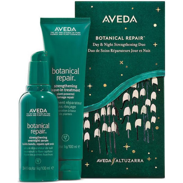 Aveda Botanical Repair Duo Set Day & Night Strengthening Treatment 100ml & Serum 100ml