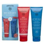 Apivita Promo Set Bee Sun Safe Hydra Fresh SPF50 Fresh Face & Body Milk 100ml &  After Sun Cool & Sooth Face & Body Gel-Cream 100ml