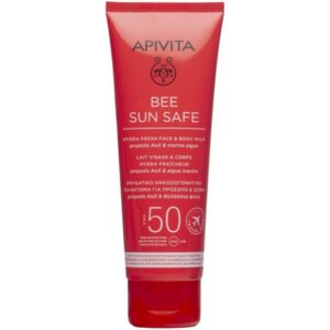 Apivita Promo Set Bee Sun Safe Hydra Fresh SPF50 Fresh Face & Body Milk 100ml &  After Sun Cool & Sooth Face & Body Gel-Cream 100ml