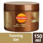 Carroten Gold Shimmer Intensive Tanning Gel Ιριδίζον Τζελ Για Πολύ Έντονο Μαύρισμα 150ml