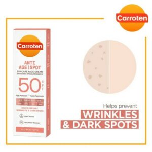 Carroten Anti Age Spot Suncare Face Cream SPF50 4D Protection Αντηλιακή Κρέμα Προσώπου Κατά Των Κηλίδων 50ml