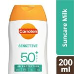 Carroten Sensitive SPF50+ 4D Protection Suncare Milk 200ml