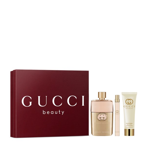 Gucci Guilty Pour Femme Eau De Parfum Spring Trio Set