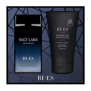 Bi-Es Salt Lake Gift Set For Men Eau De Toilette 90ml & Shower Gel 150ml
