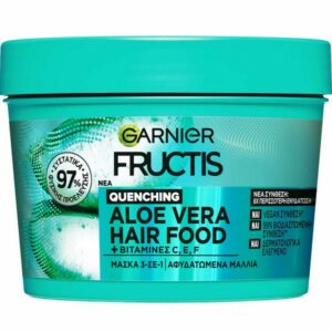 Garnier Fructis Quenching Aloe Vera+ Hair Food 3-In-1 Mask Για Αφυδατωμένα Μαλλιά 400ml