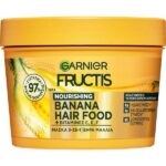 Garnier Fructis Nourishing Banana Hair Food 3-In-1 Mask Για Ξηρά Μαλλιά 400ml