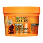 Garnier Fructis Repairing Papaya  Hair Food 3-In-1 Mask Για Φθαρμένα Μαλλιά 400ml