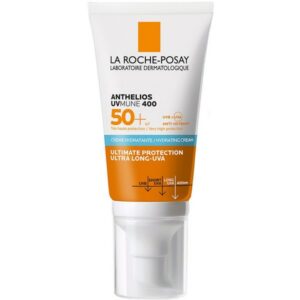 La Roche-Posay Promo Set Anthelios UVMune 400 SPF50+ Hydrating Cream 50ml & Toleriane Sensitive Moisturiser Cream 15ml