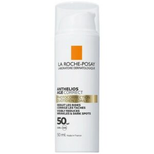 La Roche-Posay Promo Set Anthelios SPF50 Age Correct Cream 50ml &  Hyalu B5 Anti-Wrinkle Serum 10ml