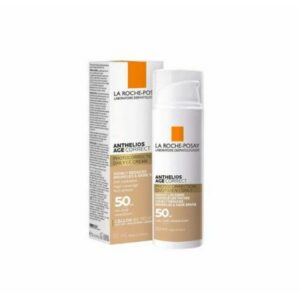 La Roche-Posay Αnthelios Age Correct SPF50 Αντηλιακό Προσώπου Κατά Tων Σημαδιών Γήρανσης Mε Χρώμα 50ml