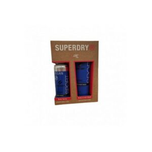 Superdry Set Blue Body+Hair Wash 250ml & Body Spray 200ml