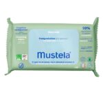 Mustela Compostable Cleansing Wipes Υγρά Μαντηλάκια Καθαρισμού 60τμχ