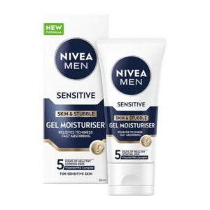 Nivea Men Sensitive Skin & Stubble Cream Gel Άμεση Ανακούφιση Από Ερεθισμούς & Φαγούρα 50ml