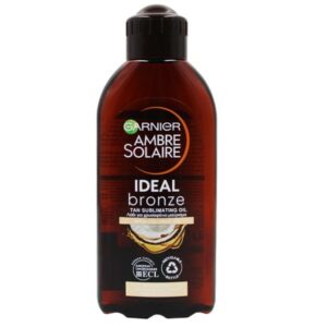 Garnier Ambre Solaire Ideal Bronze Oil Λάδι Για Χρυσαφένιο Μαύρισμα Με Καρύδα 200ml