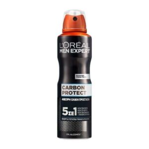 L’oreal Paris Men Expert Carbon Protect Spray Αποσμητικό Σπρέι 5 Σε 1 150ml