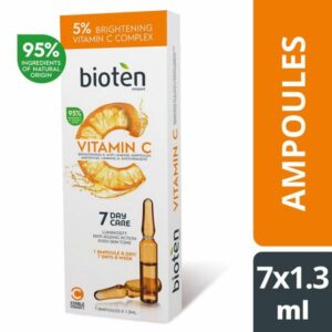 Bioten Vitamin C Brightening & Anti-ageing 7 Day Care Ampoules 7 x 1.3ml